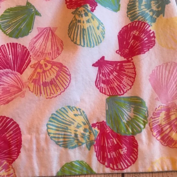 Lilly Pulitzer Wrap Skirt Sz 8 Shells Clam Digger - Picture 9 of 10